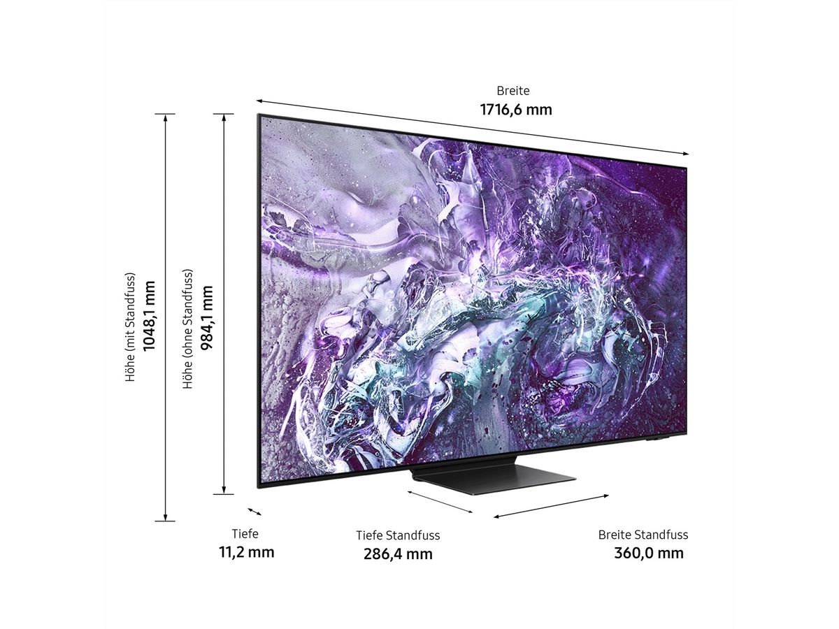 **Retoure**Samsung TV 77" S95D Series
