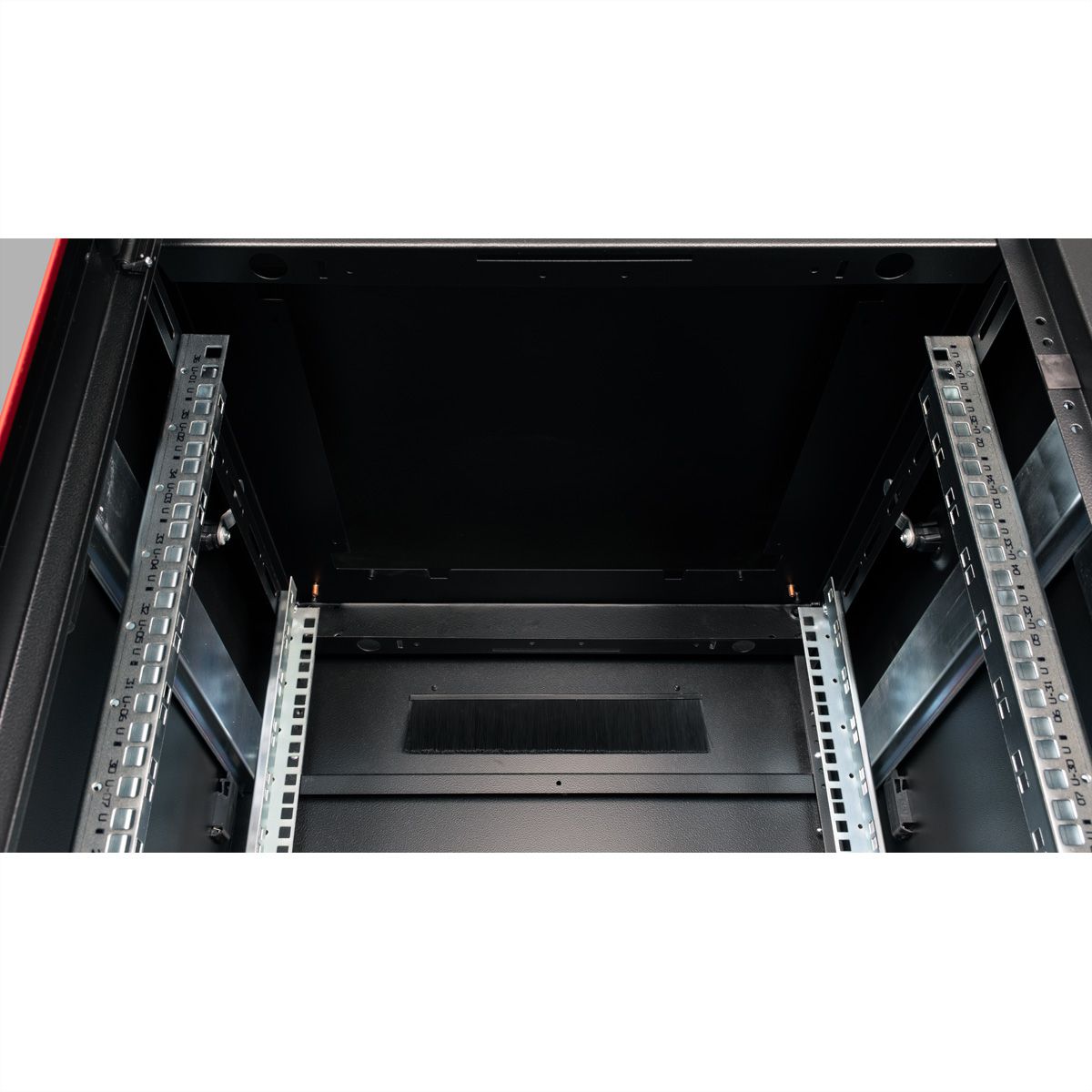 ROLINE 19-Zoll Netzwerkschrank Pro 36 HE, 600x600 BxT Glastür schwarz