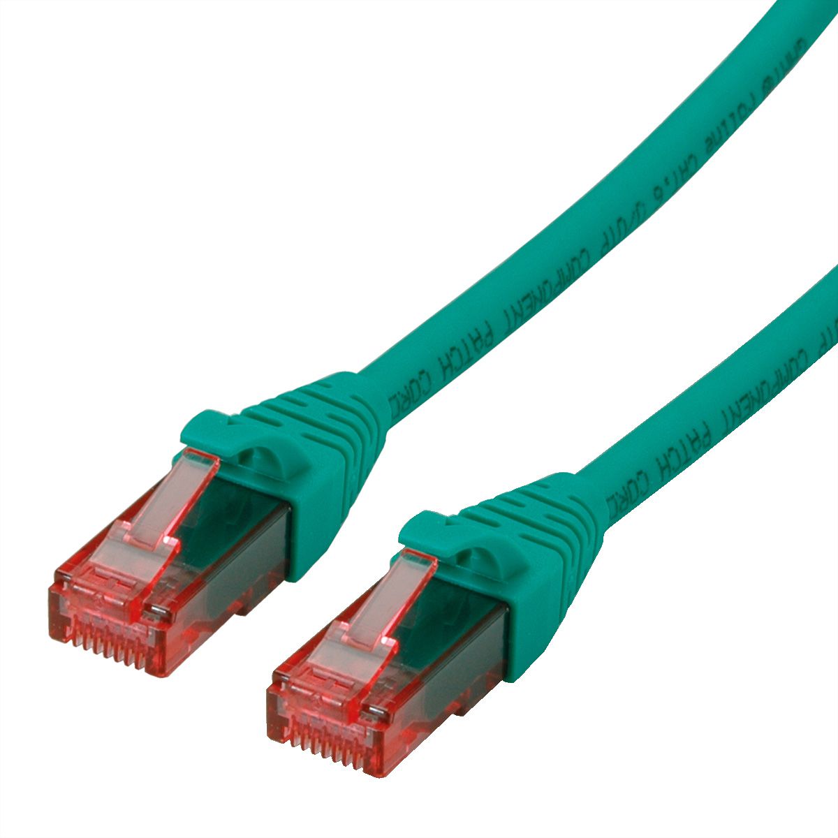 Cordon ROLINE UTP Cat.6, LSOH, Component Level, vert, 2 m
