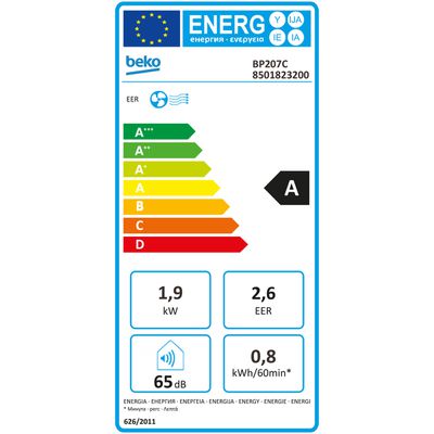 Étiquette énergétique 04.07.0076