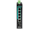 TRENDnet TI-PG541i Switch Rail DIN PoE+ Gigabit industriel de couche 2 à 6 ports