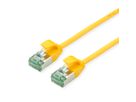 ROLINE RM Cordon DataCenter U/FTP Cat.6A (Classe EA), slim, jaune, 5 m