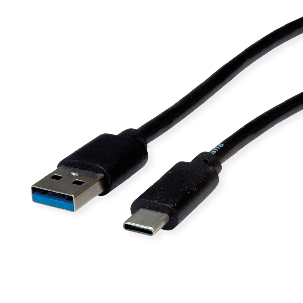 ROLINE RM Câble USB 3.2 Gen 2, A-C, M/M, noir, 2 m