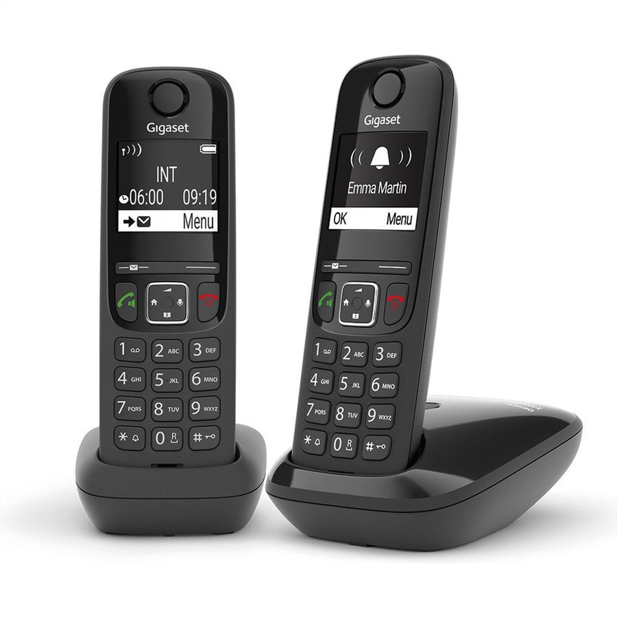 Gigaset Téléphone fixe AS690 Duo