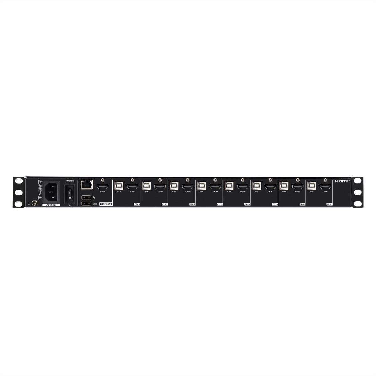 ATEN CL3708iNW Konsole US WideSreen FHD über IP Switch 8 Port USB HDMI, US-Layout