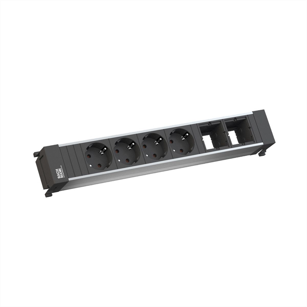 BACHMANN POWER FRAME Large 4x contact de protection 2x ABD