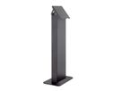 **DEMO** Hagor vis-it Tilt Floormount 22 - 43 Black, Indoorstele zur Bodenmontage mit stufenloser Neigungseinstellung, schwarz