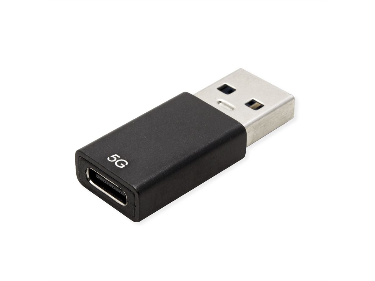 ROLINE Adaptateur USB 3.2 Gen 1, USB Type A - C, M/F