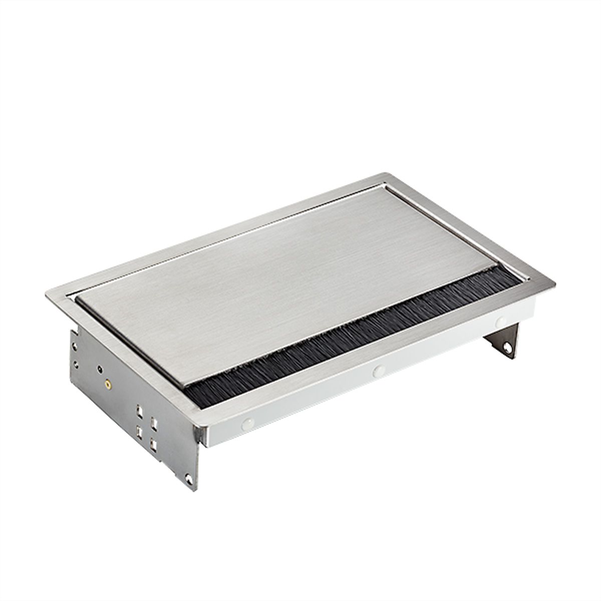 BACHMANN CONI cadre d'encastrement 3x acier inoxydable