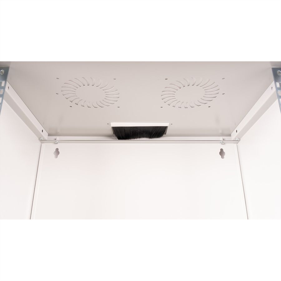 ROLINE 19-Zoll Wandgehäuse Basic 7 HE, 540x400 BxT Bausatz grau