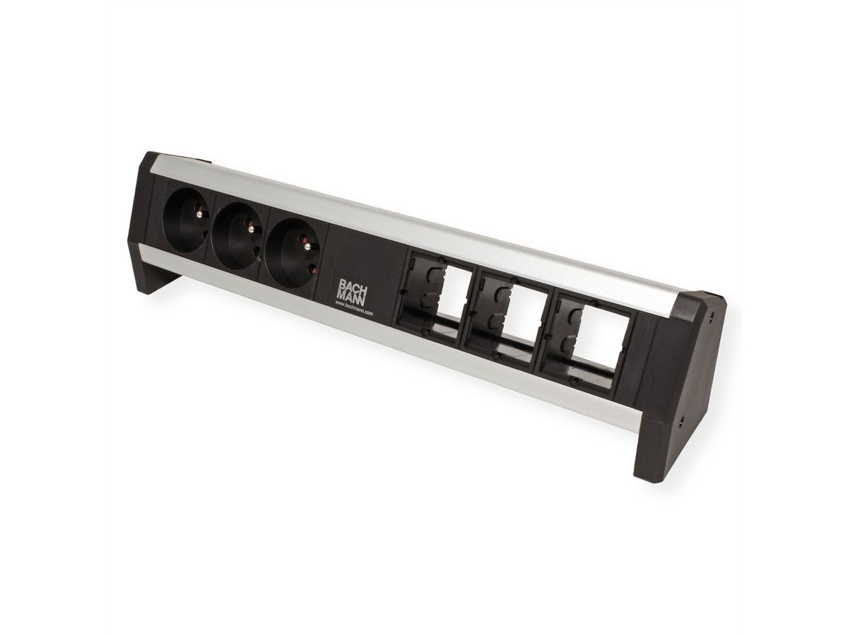 BACHMANN DESK 3x Schutzkontakt UTE 3x ABD