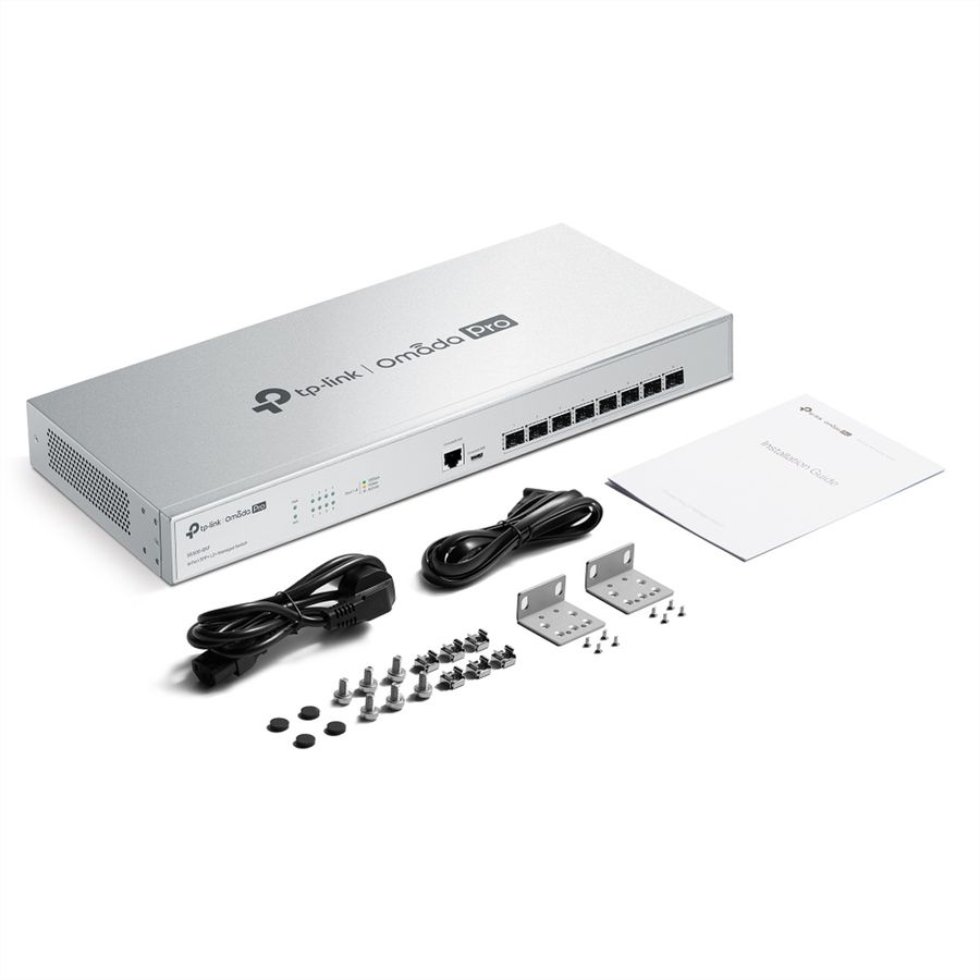 TP-Link Campus Switch S5500-8XF, 8x10G SFP+ L2+ Aggregation Switch