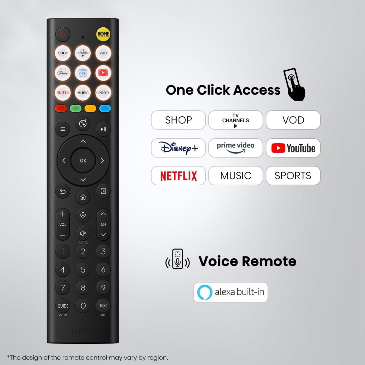 Hisense TV 85E8S 85", Mini-LED 4K, 144Hz, 600 Nits