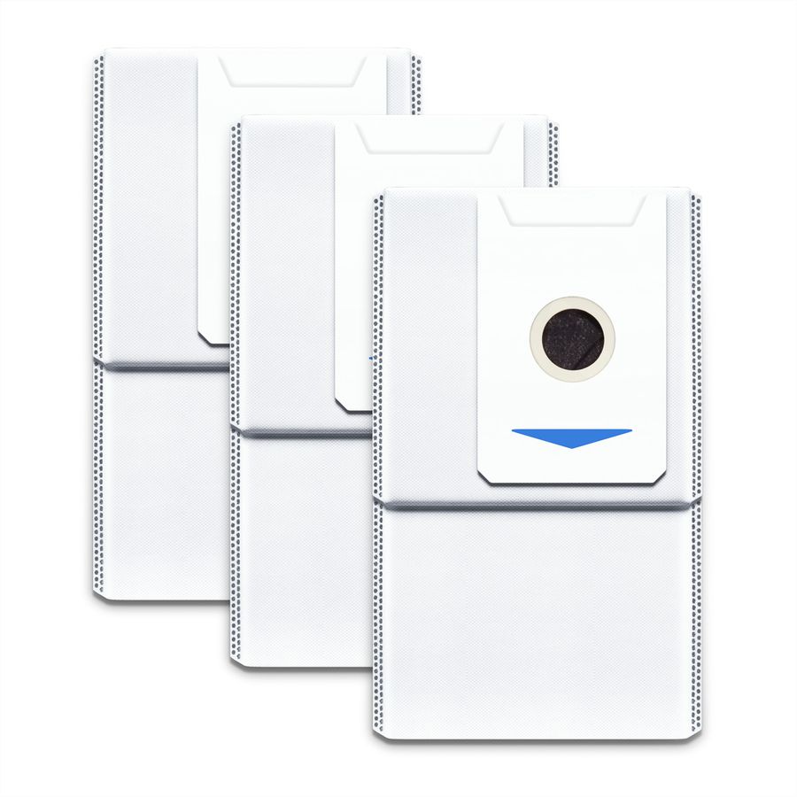 Ecovacs sac à poussière pack de 3, pour T30 omni, T30 Pro omni, antibactérien