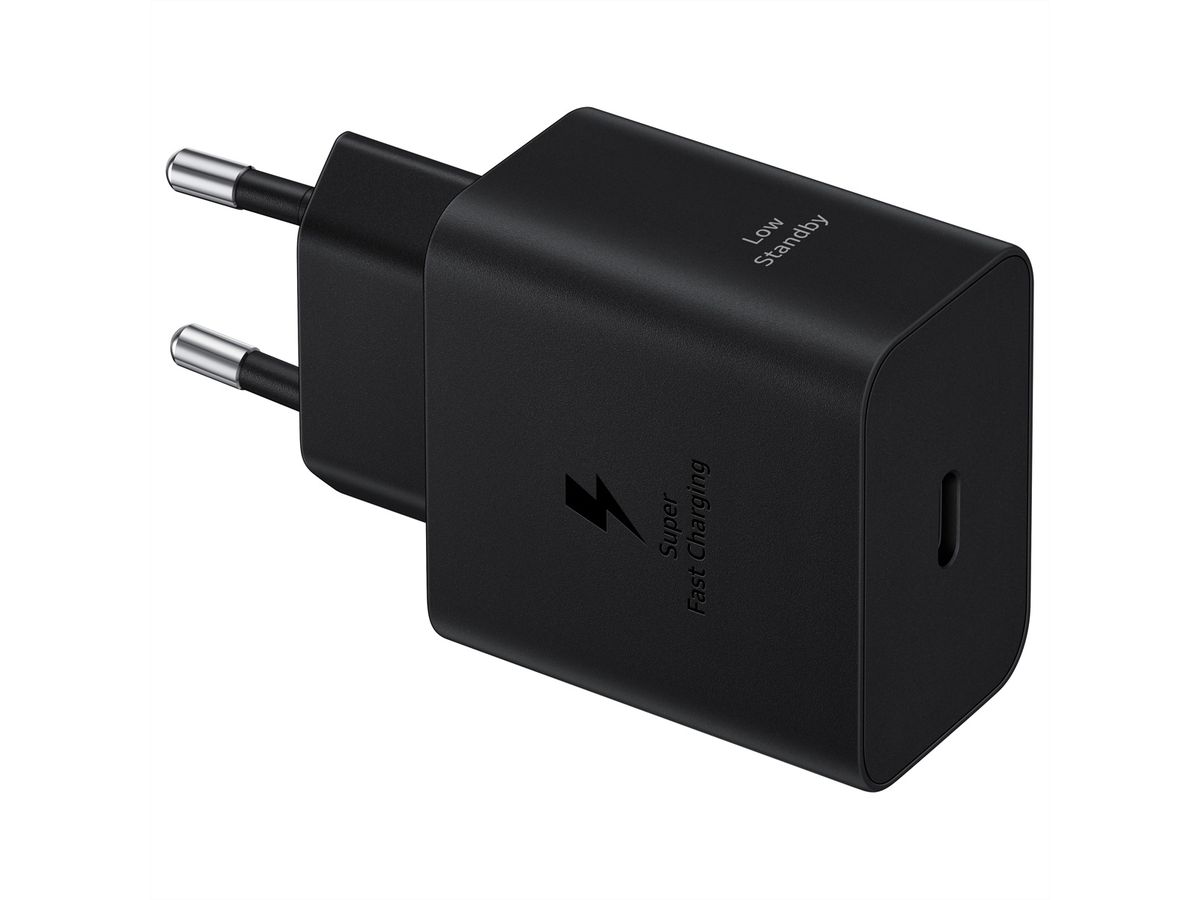 Samsung Power Adapter 45W USB-C, PowerDelivery avec câble, noir