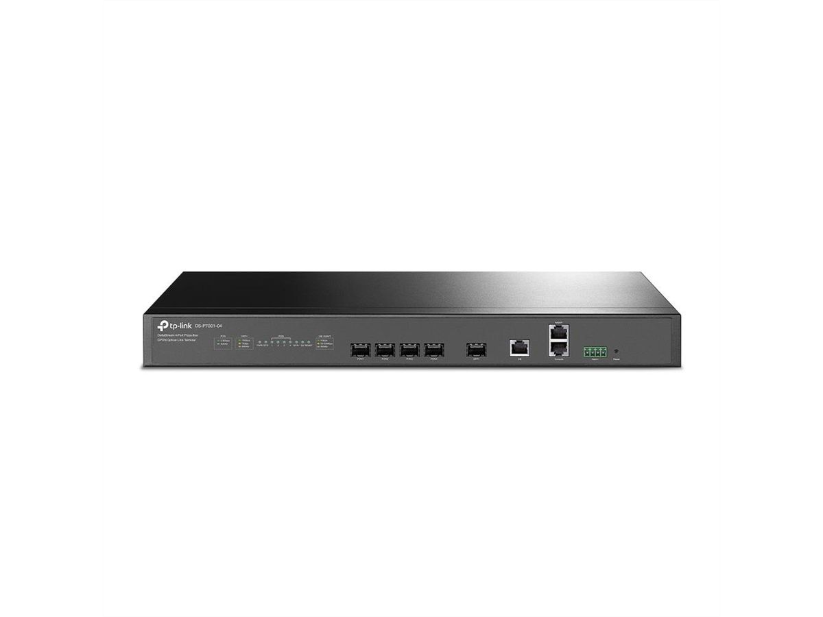 TP-Link DS-P7001-04 Pizzabox OLT , 4x SFP GPON, 1x 10Gbps SFP+
