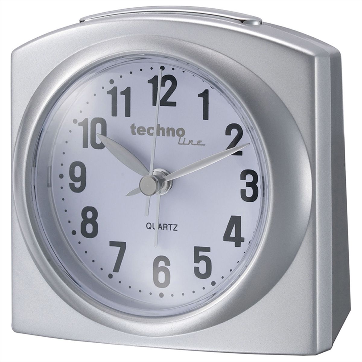 TechnoLine Wecker MODELL L, silber