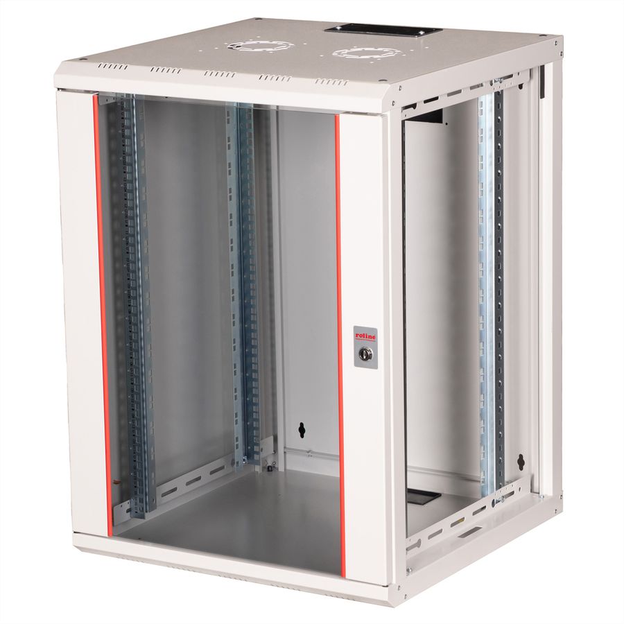 ROLINE 19-Zoll Wandgehäuse Pro 16 HE, 600x600 BxT grau