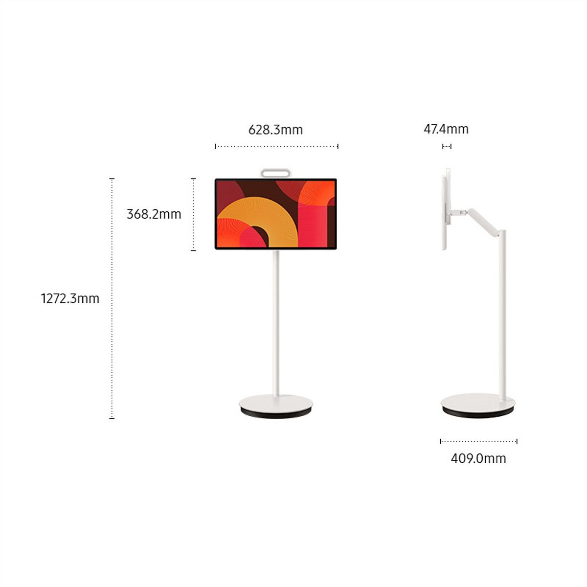 Samsung TV 27" Movingstyle 2025