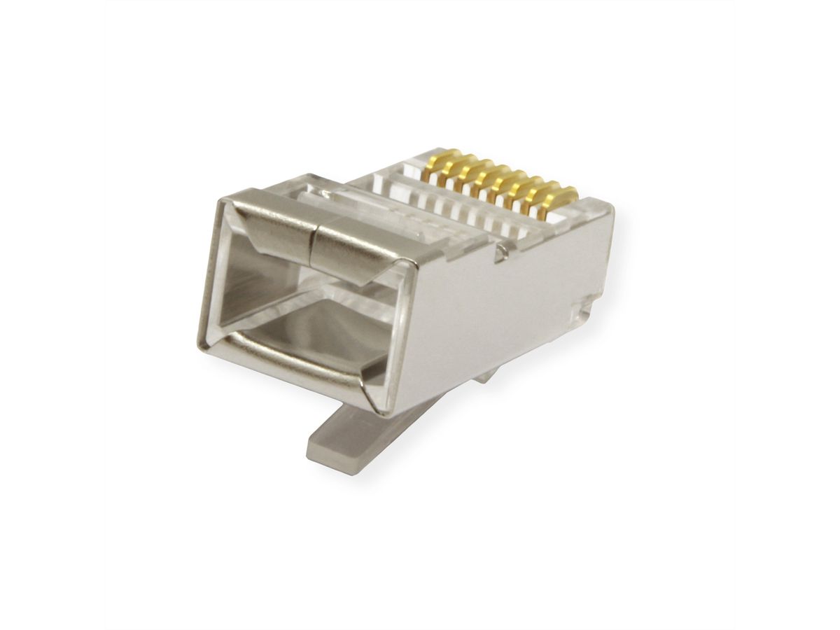ROLINE Modular-Plug geschirmt, Cat.5e (Class D), 10 Stck