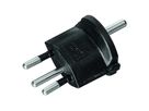 Adaptateur Fix D 2P+T allemand / CH 3 pôles,, Bulk Emballage, UE 100 pièces