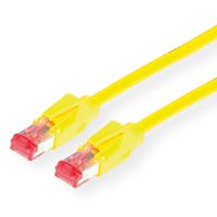 DRAKA Patchkabel Cat.6 (Class E) HP-FTP, UC400, LSOH, gelb, 0,5 m