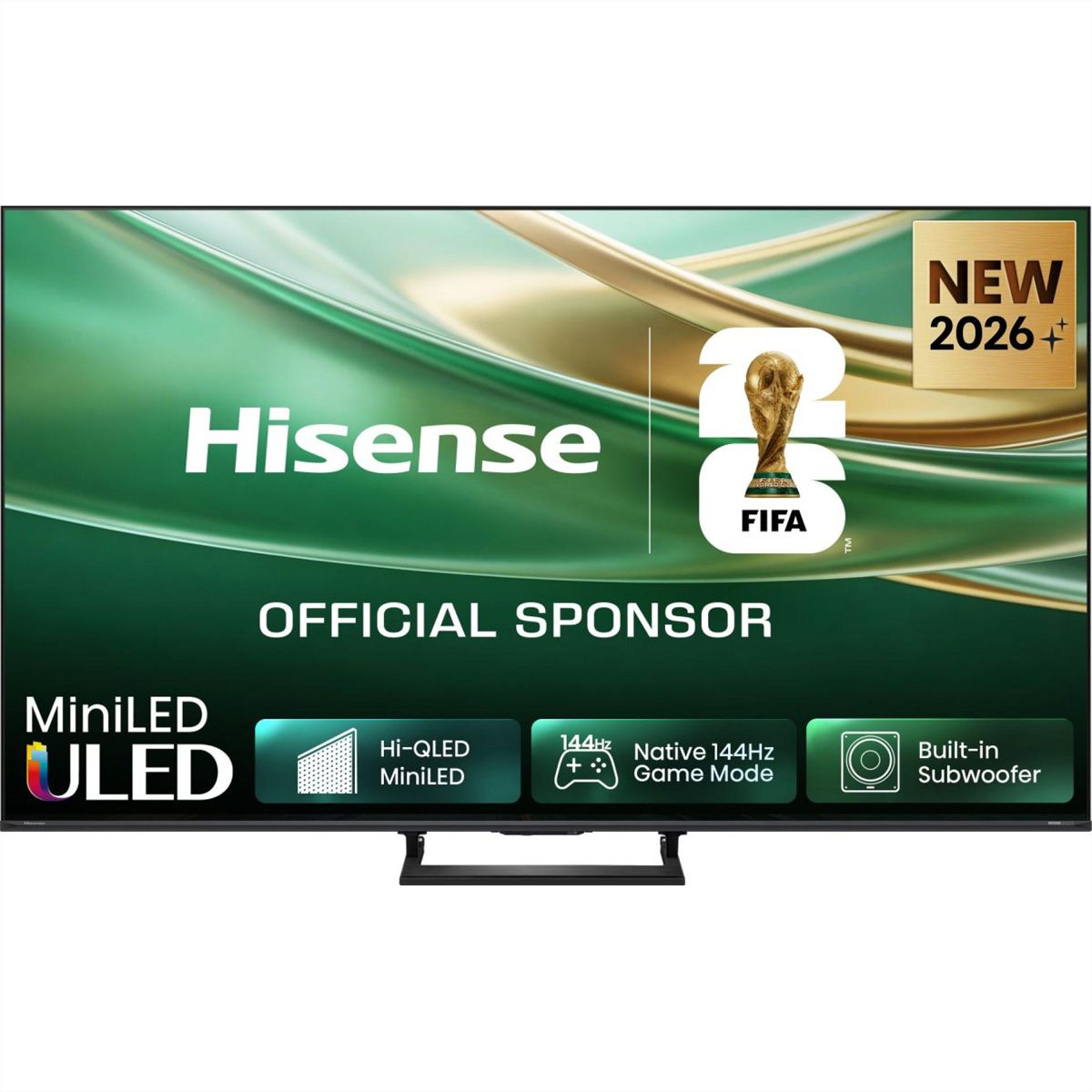 Hisense TV 85E8S 85", Mini-LED 4K, 144Hz, 600 Nits