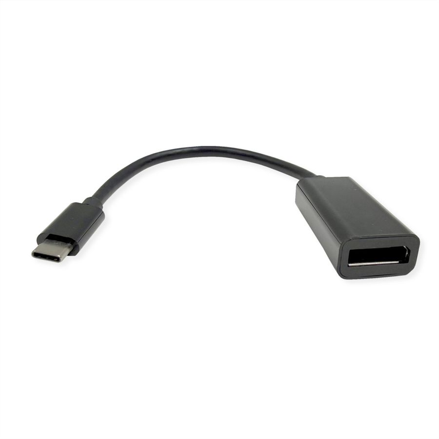 ROLINE Display Adapter USB Typ C - DP, ST/BU, 8K60