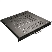 CONTEG 19"-Fachboden ausziehbar, 435 x 505 mm, 80kg