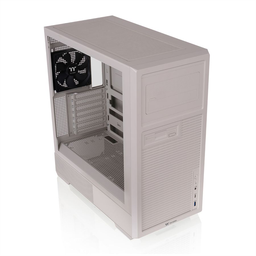 Thermaltake Retro 360 TG Mid Tower Gehäuse Beige