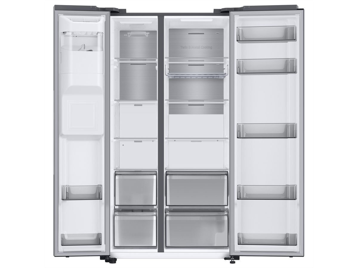 Samsung Food Center RS8000, 635l, Edelstahl-Optik, RS68A884CSL/WS