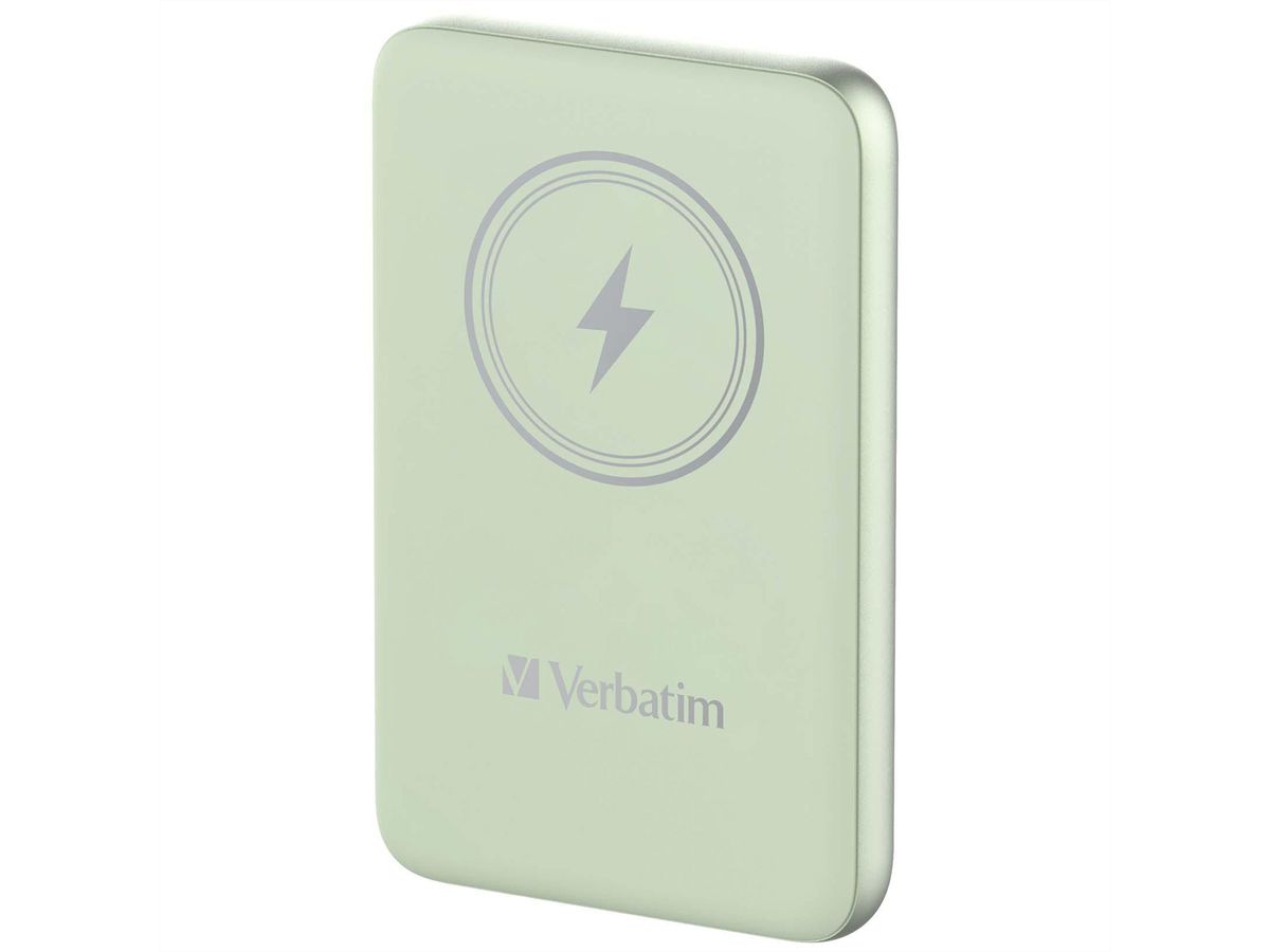 Verbatim Powerbank 10000 mAh Green, 15W, PD20W, USB-C