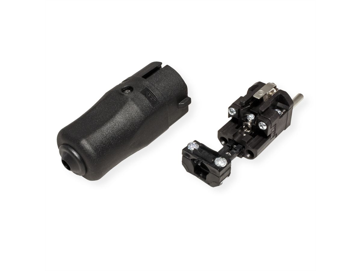 BACHMANN Connecteur à monter noir