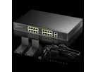 CUDY FS1018PS1 Switch 16 ports 10/100M PoE+, 2 ports Gigabit Uplink 1 SFP  200W