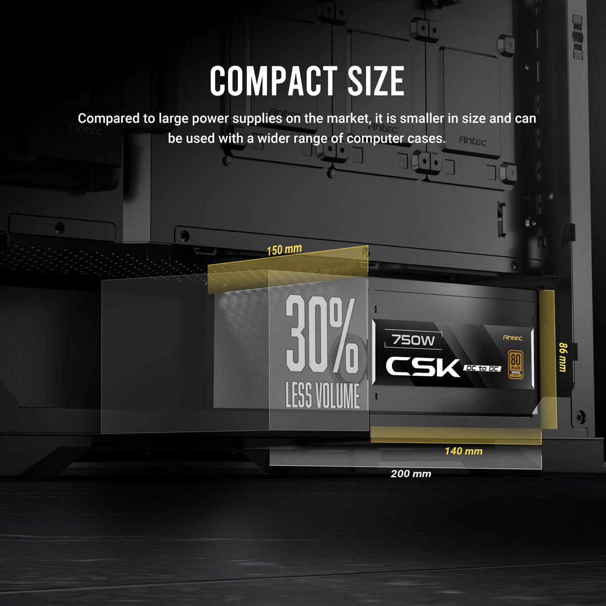 ANTEC CSK750DC Alimentation 750W