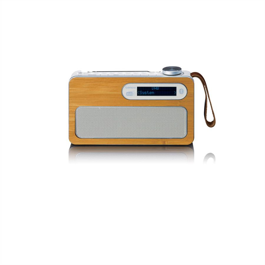 Lenco Portabler Radio PDR-040EF, DAB+, radio FM, BT