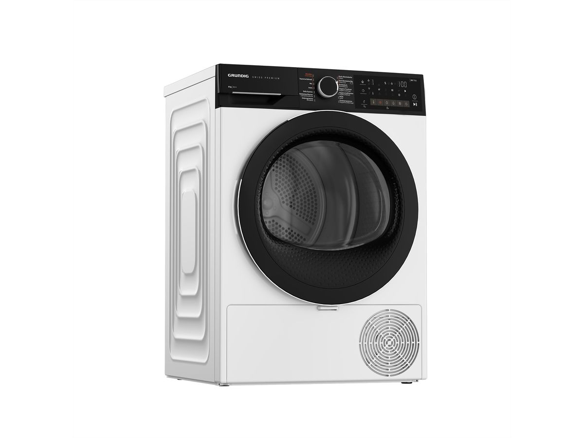 Grundig Wäschetrockner GTR5100, 8kg, A+++, weiss