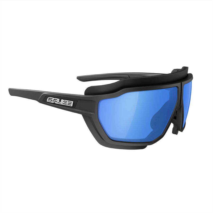 Salice Occhiali Sportbrille 024RW, Black / RW Blue
