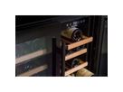 Climadiff Armoire à vin CBU40D1B, encastrable, 2 zones, 40 bouteilles