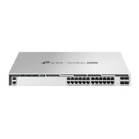 TP-Link Campus Switch S6500-24GP4XF, 24x1G 4x10G PoE L3 Managed Switch