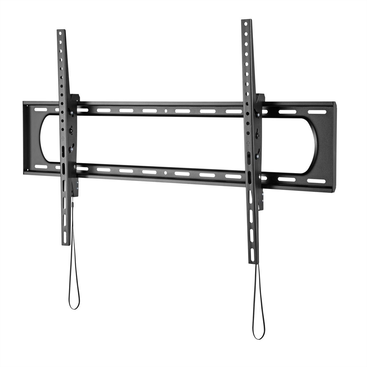 VALUE Support mural TV, distance murale de 80 mm, inclinable, 60–120 pouces, jusqu'à 120 kg
