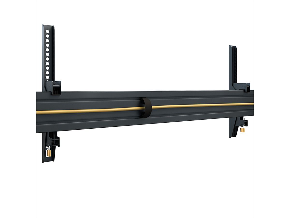 Hagor système de support mobile CPS Floorstand 2x 55-65, noir