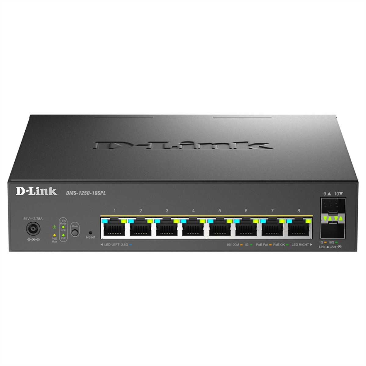 D-Link DMS-1250-10SPL/E 10 Port Switch
