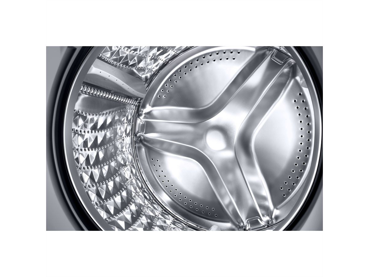 Samsung Waschmaschine WW6000 9kg, A, schwarz, AI EcobubbleTM