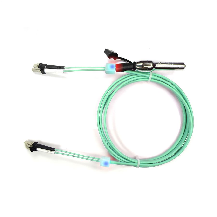 EasyLan Câble FO duplex 50/125µm OM3, LC/LC, turquoise, 7,5 m