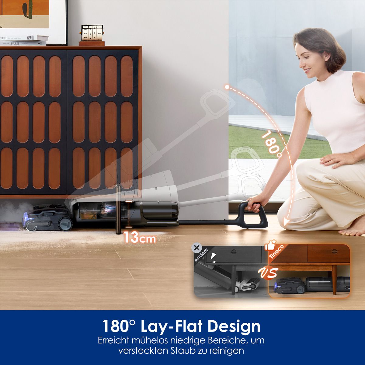 Tineco FLOOR ONE S7 Extensible Vapeur Plus, Aspirateur laveur