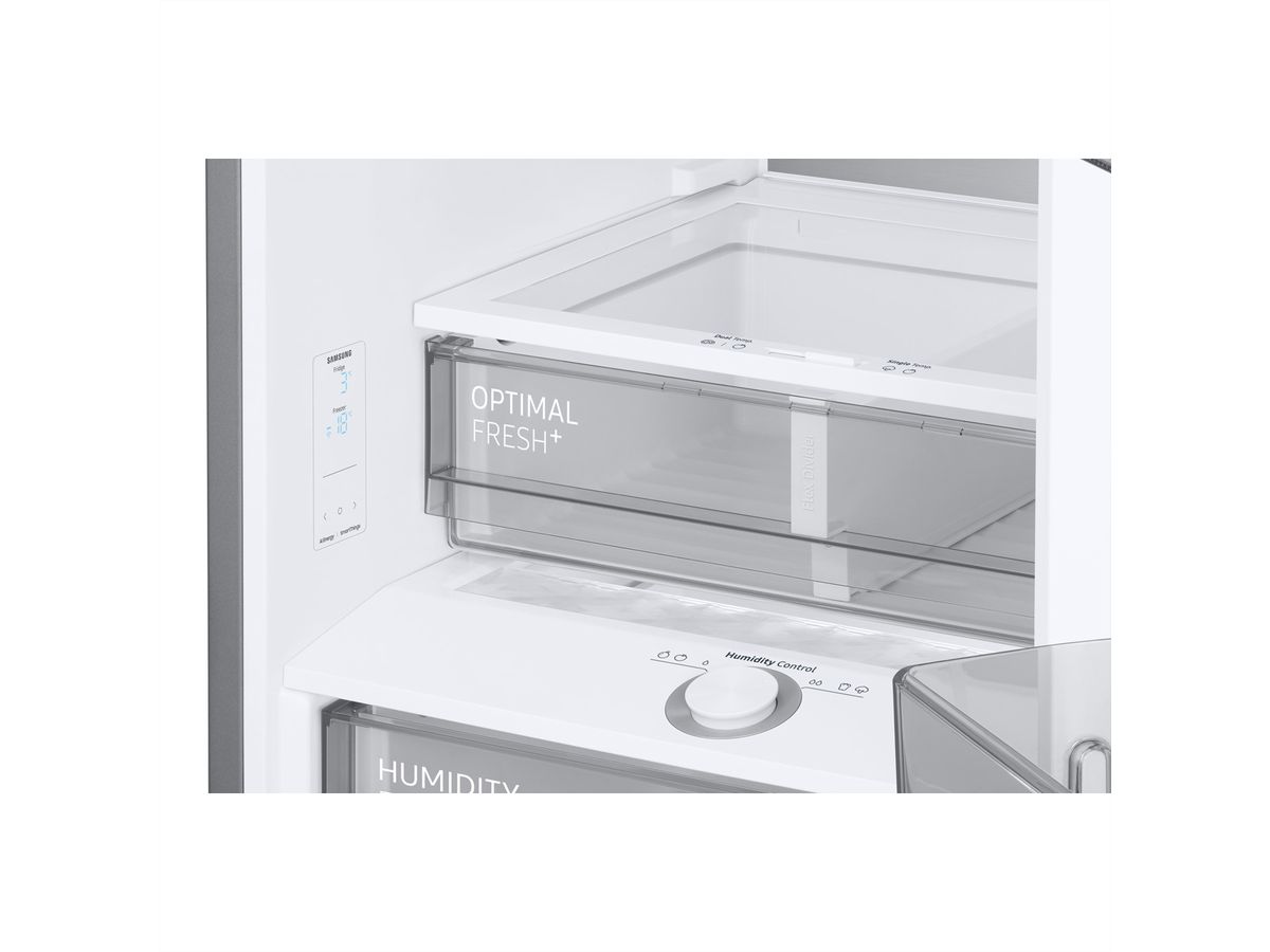 Samsung Kühl-Gefrierkombination RB7300 Bespoke, 387l, A, Satin Beige