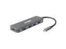 D-Link DUB-2327 Hub USB-C 6 en 1 avec HDMI/lecteur de carte/alimentation