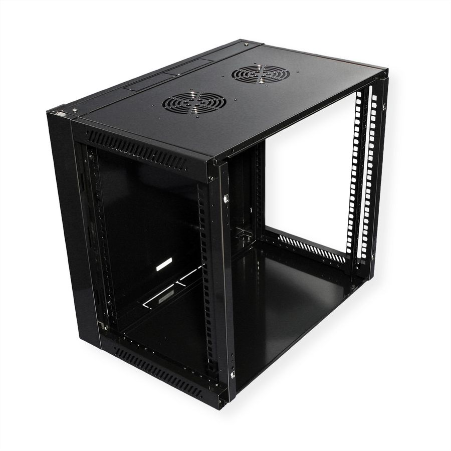 VALUE Armoire murale 9 UH (HxLxP) 500x570x450mm , noir