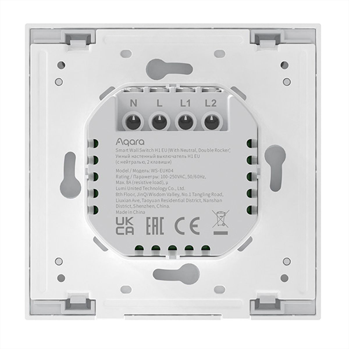 Aqara Wandschalter H1 mit Neutralleiter